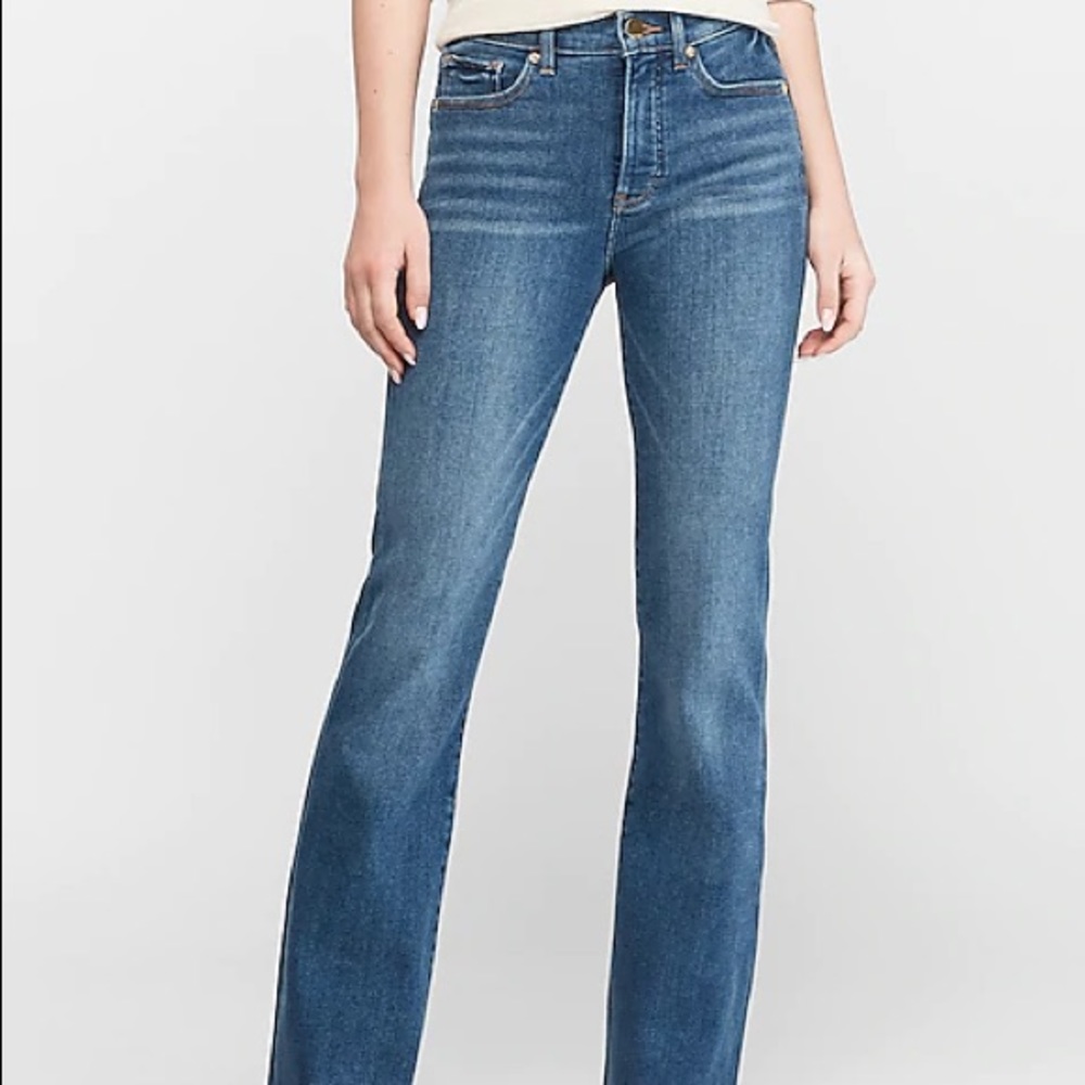 NWT Express High Rise Bootcut Jean